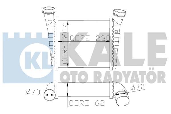 KALE OTO RADYATOR 342700