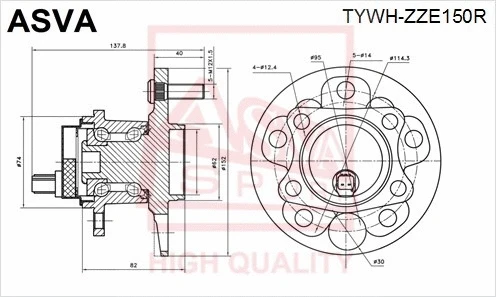 ASVA TYWHZZE150R
