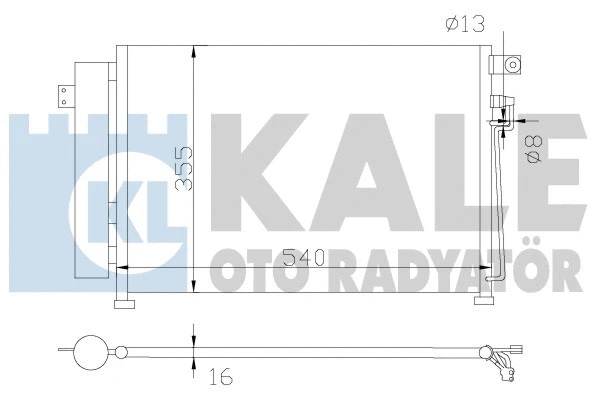 KALE OTO RADYATOR 343125