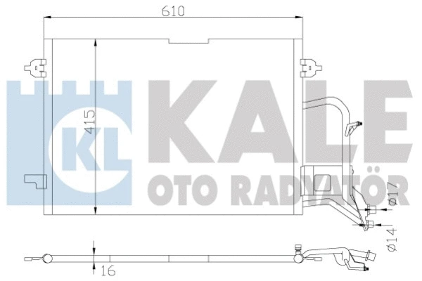 KALE OTO RADYATOR 342935