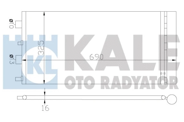 KALE OTO RADYATOR 342840