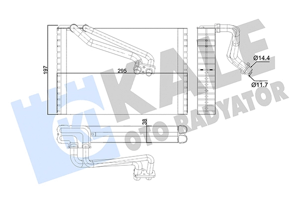 KALE OTO RADYATOR 352975