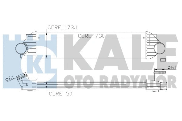KALE OTO RADYATOR 345035