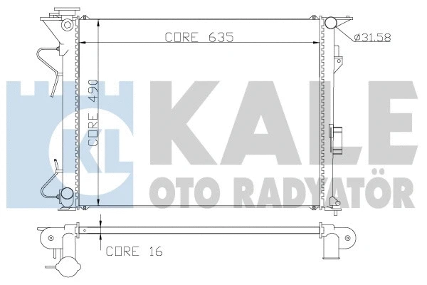 KALE OTO RADYATOR 369800