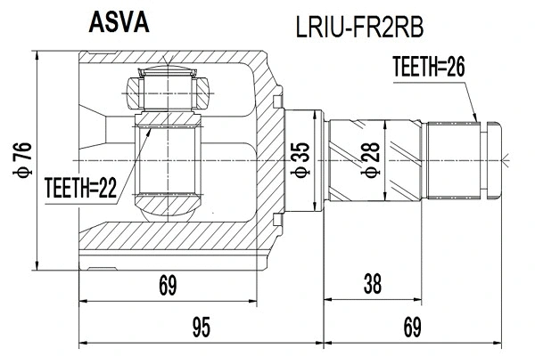 ASVA LRIUFR2RB