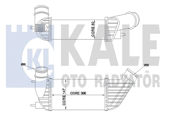 KALE OTO RADYATOR 350820