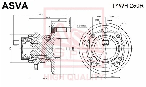 ASVA TYWH250R