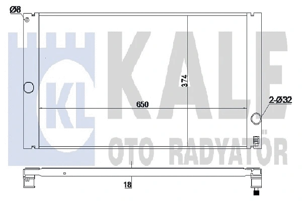 KALE OTO RADYATOR 352800