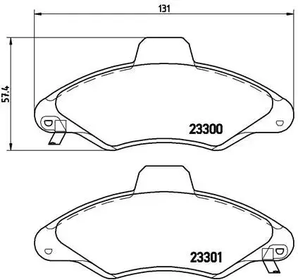 BREMBO P24045