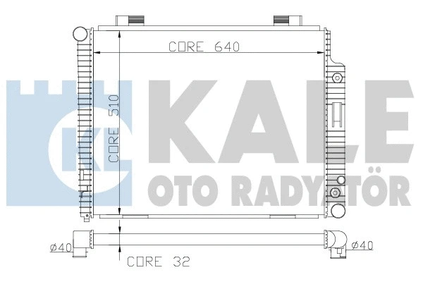 KALE OTO RADYATOR 360500