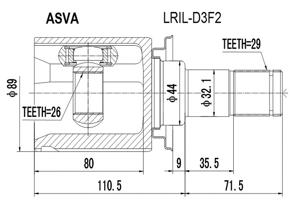 ASVA LRILD3F2