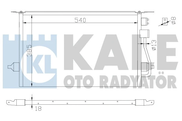 KALE OTO RADYATOR 342880