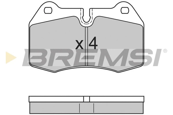 BREMSI BP2660