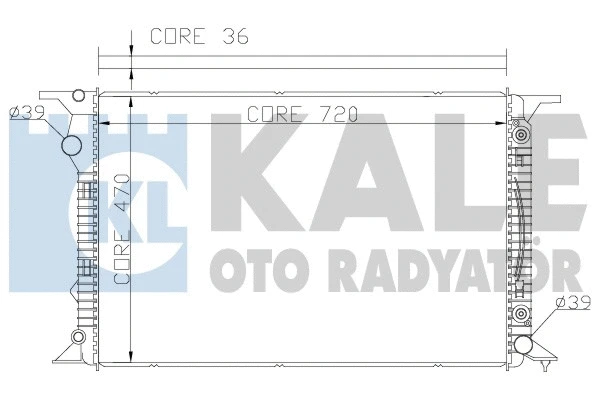 KALE OTO RADYATOR 367700