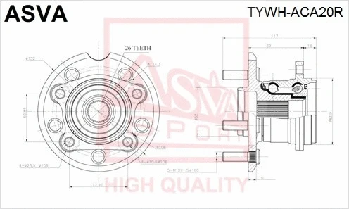 ASVA TYWHACA20R