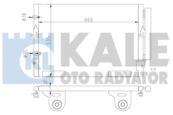 KALE OTO RADYATOR 342645