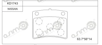 ASIMCO KD1743