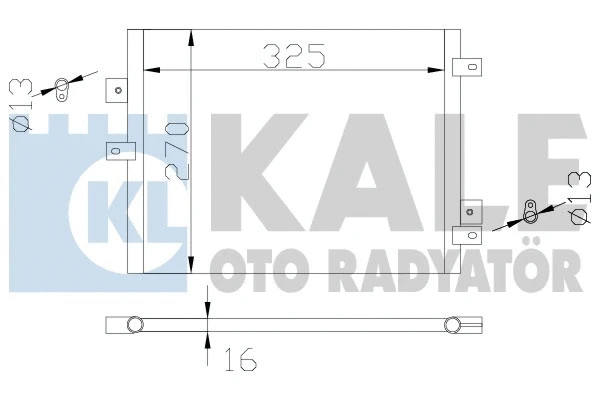 KALE OTO RADYATOR 342440