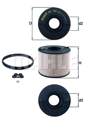 KNECHT KX192D
