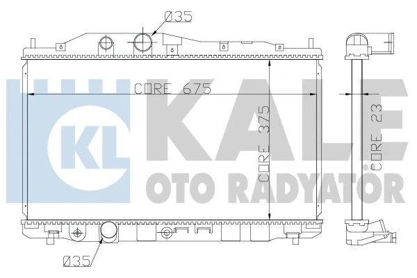 KALE OTO RADYATOR 357200