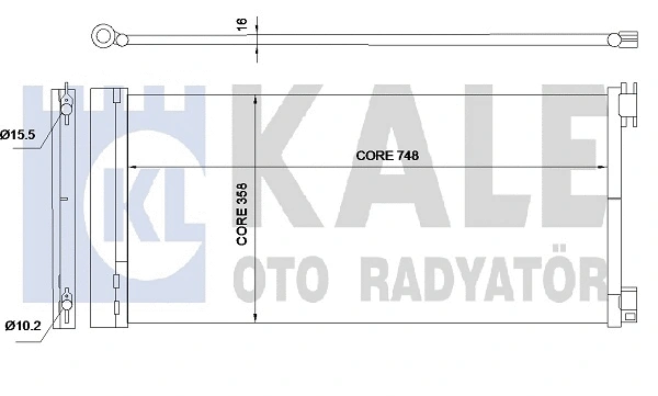 KALE OTO RADYATOR 345575
