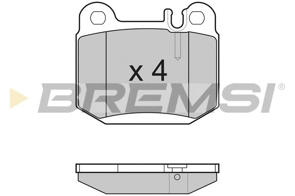 BREMSI BP3177