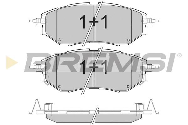 BREMSI BP3211