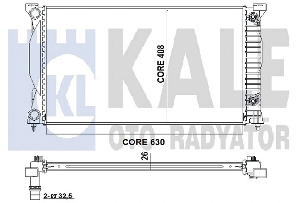 KALE OTO RADYATOR 352900