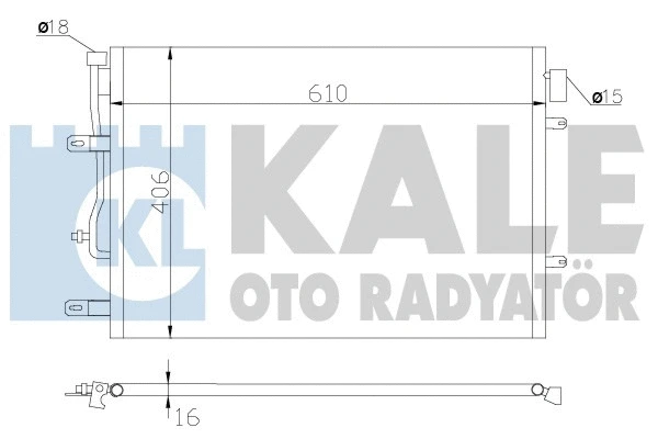 KALE OTO RADYATOR 342410