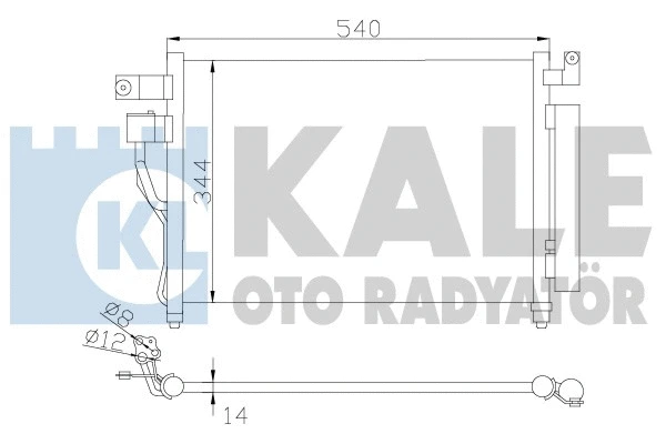 KALE OTO RADYATOR 391400