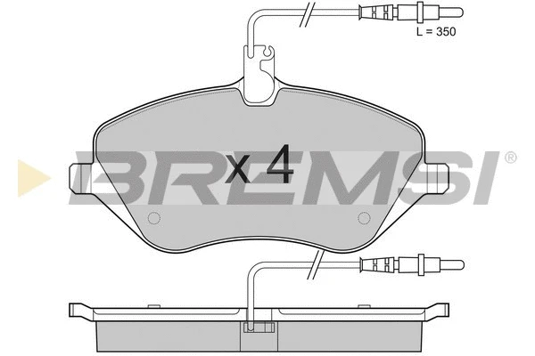 BREMSI BP3181