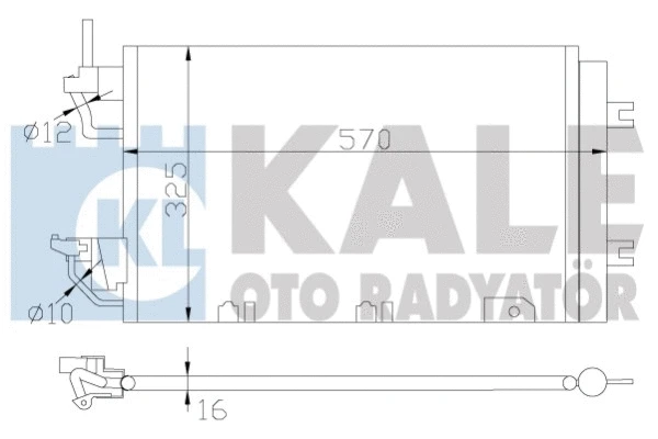 KALE OTO RADYATOR 393500