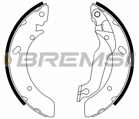 BREMSI GF0733