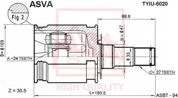 ASVA TYIU5020