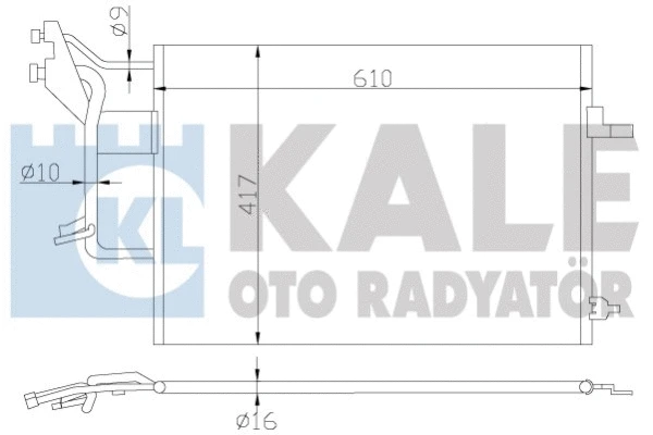 KALE OTO RADYATOR 390800