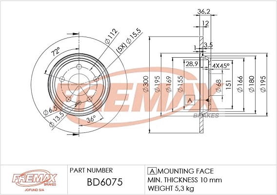 FREMAX BD6075
