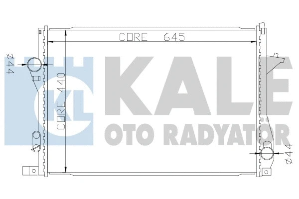 KALE OTO RADYATOR 341915