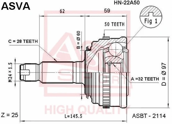 ASVA HN22A50
