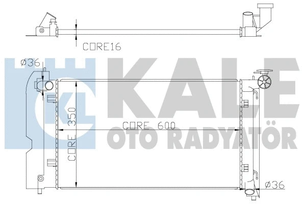 KALE OTO RADYATOR 366800