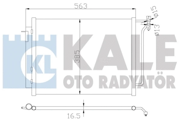 KALE OTO RADYATOR 390900