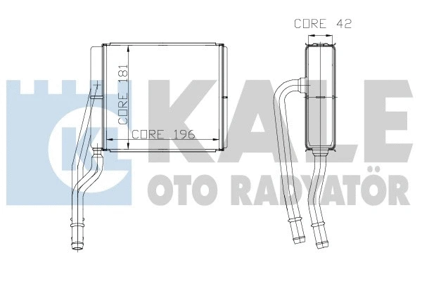 KALE OTO RADYATOR 177400