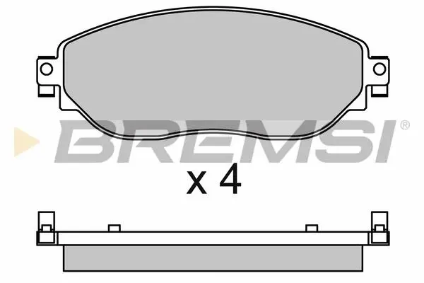 BREMSI BP3653
