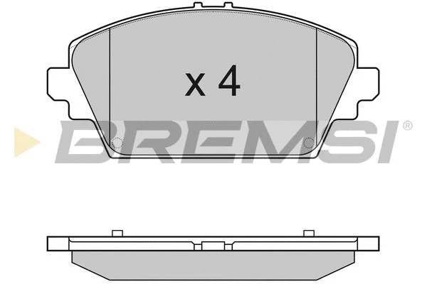 BREMSI BP2945
