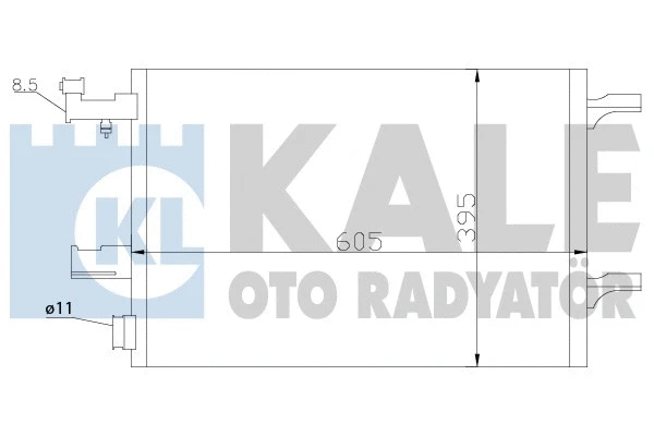 KALE OTO RADYATOR 391100