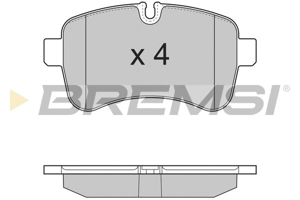 BREMSI BP3315
