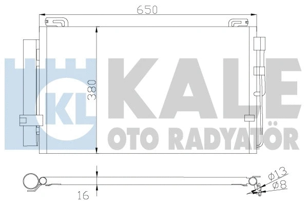 KALE OTO RADYATOR 391300