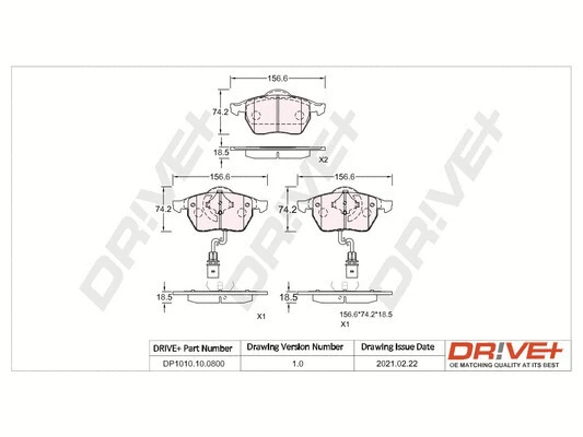 DR!VE+ DP1010100800