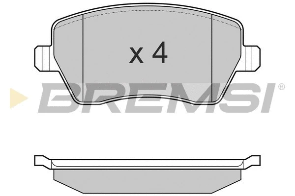 BREMSI BP3026