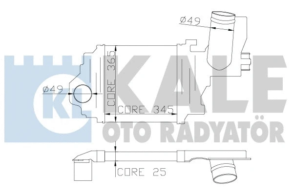 KALE OTO RADYATOR 348100
