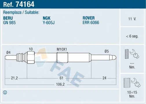 FAE 74164